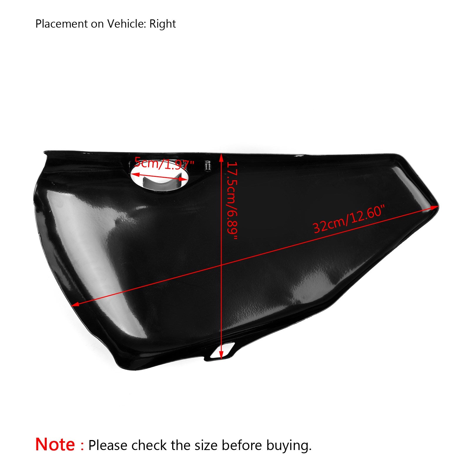 1 piece 2014-2018 Sportster XL Iron 883 1200 Right Side Battery Cover