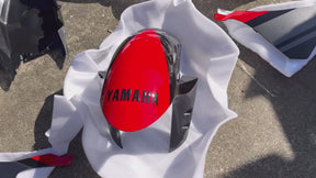 Amotopart Yamaha 2015-2019 YZF 1000 R1 Red Black Fairing Kit