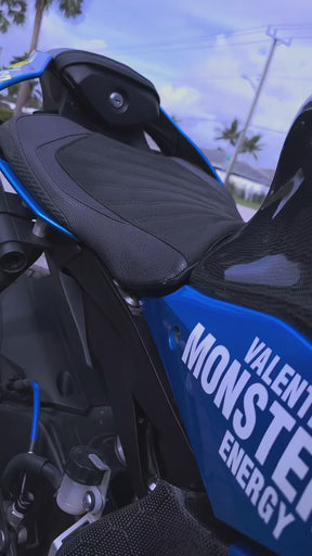 Amotopart 2020–2024 Yamaha YZF R1 Verkleidungsset in Schwarz und Grau