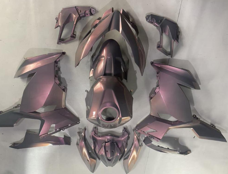 Amotopart Kawasaki EX400/Ninja400 2018-2023 růžová&GSada kapotáže Rey