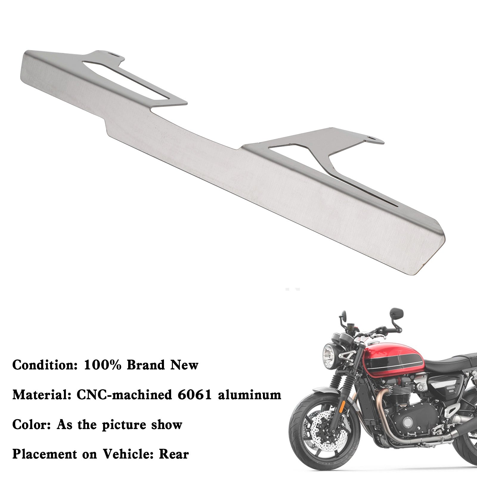 Kettenschutz-Schutzabdeckung für hinteres Kettenrad für Speed ​​Twin 1200 2018–2021