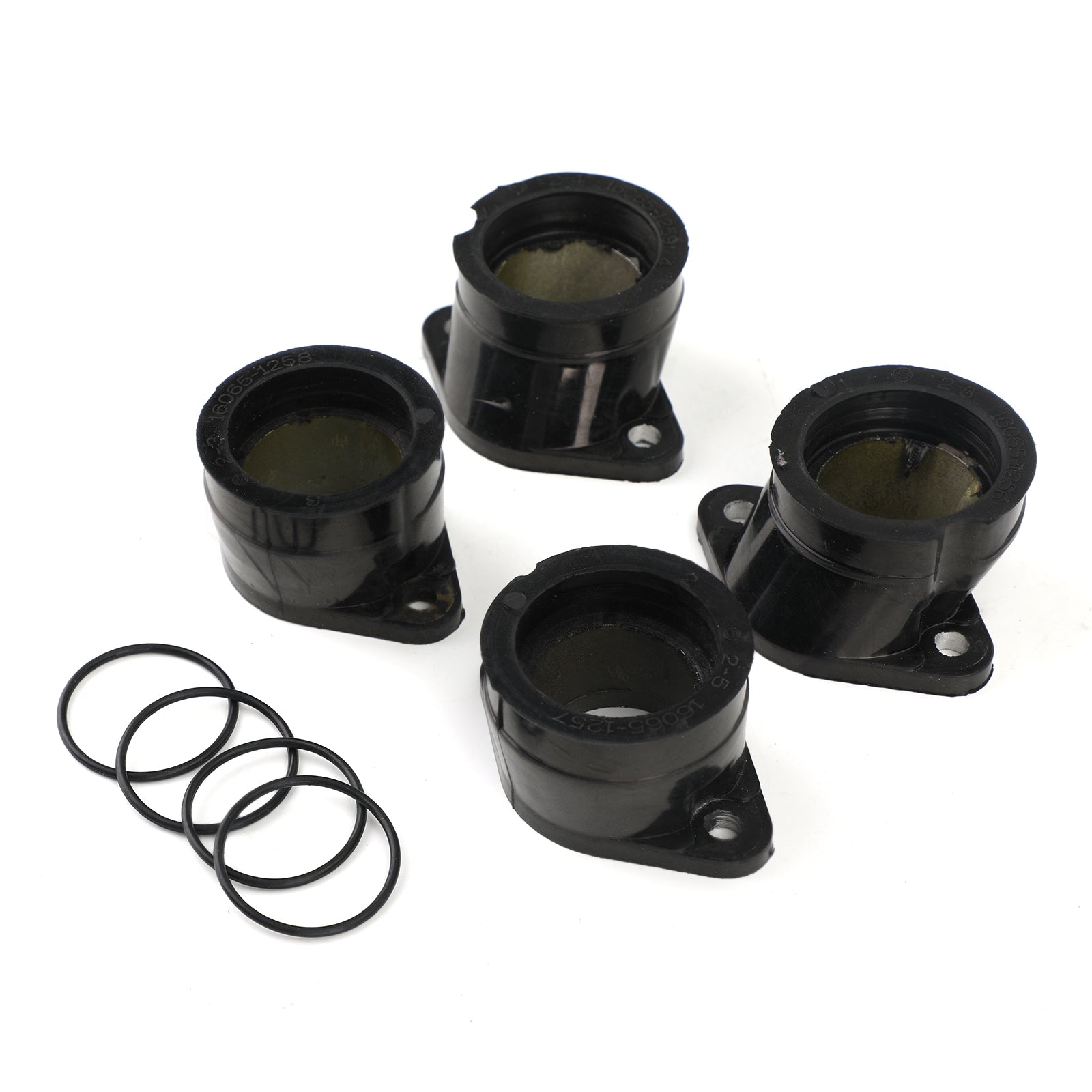 Carburetor Intake Boots Fit for Kawasaki ZR750 16065-1256 16065-1257 16065-1258