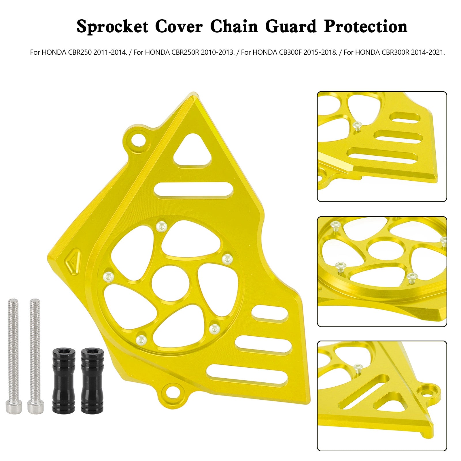 Honda CBR250R CBR300R CB300F Front Sprocket Cover Chain Guard