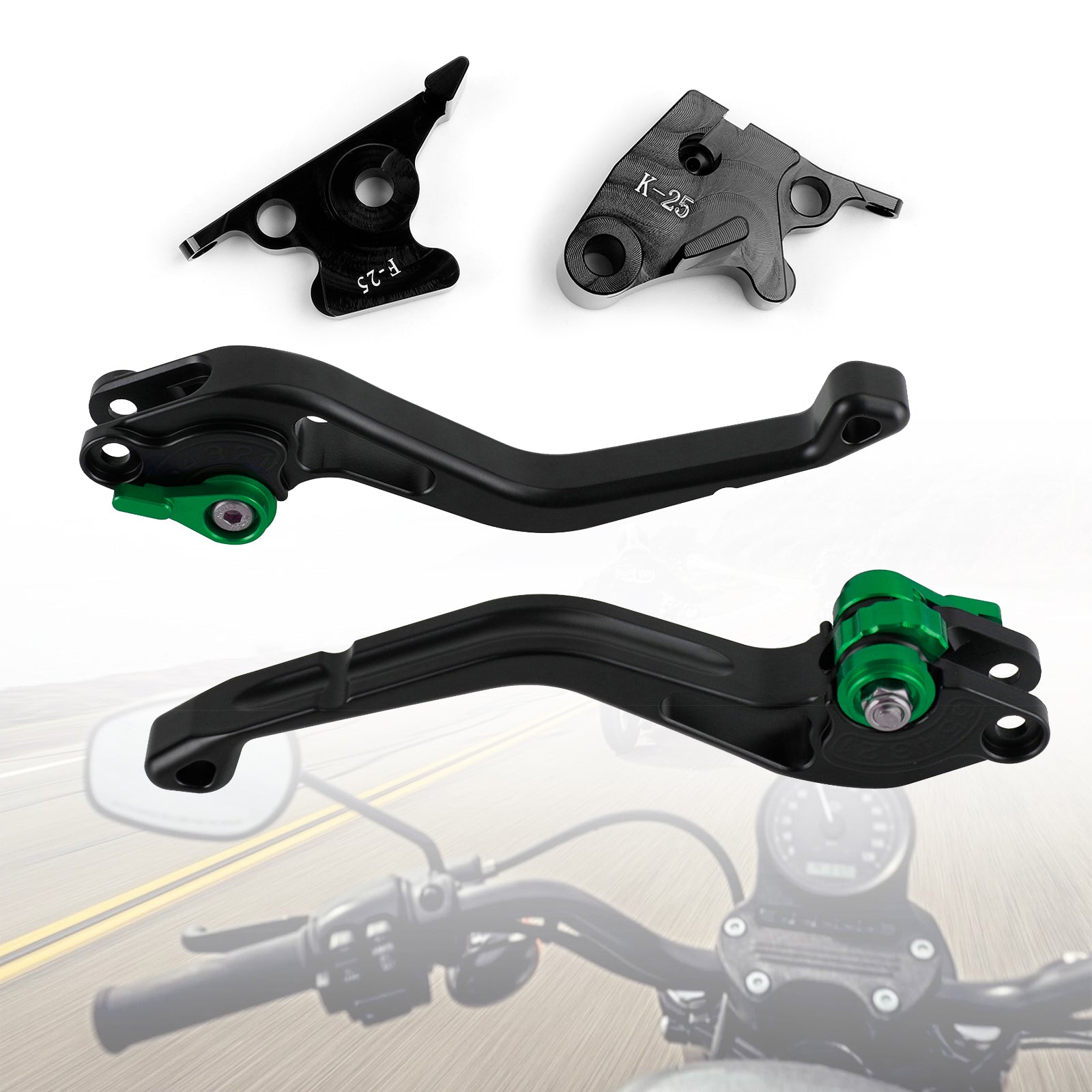 NEW Short Clutch Brake Lever fit for Kawasaki Ninja 250R 400 /Z300 Z250SL