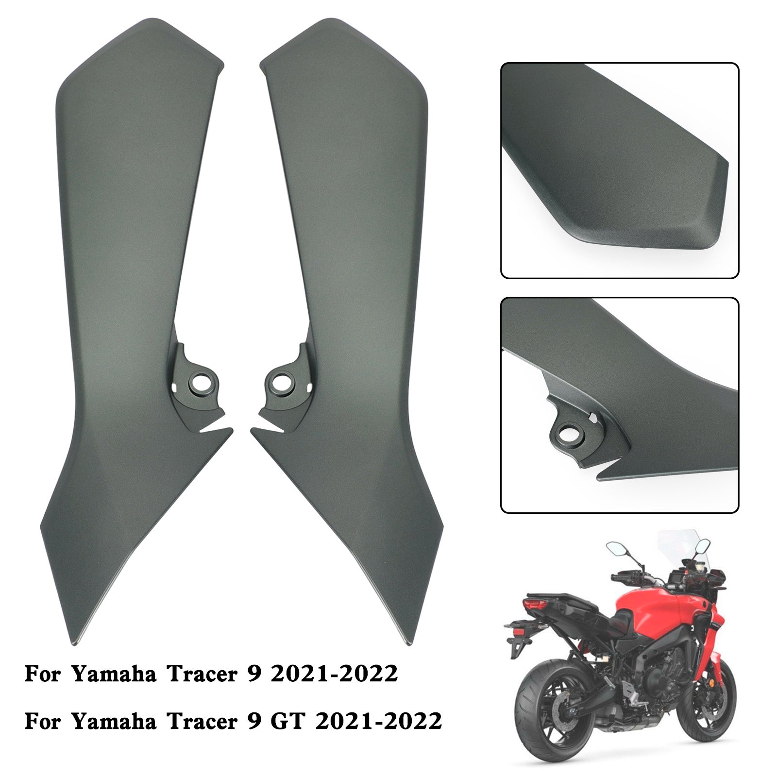 Rear Tail Side Seat Fairing Panel Cowl For Yamaha Tracer 9 GT 2021-2022