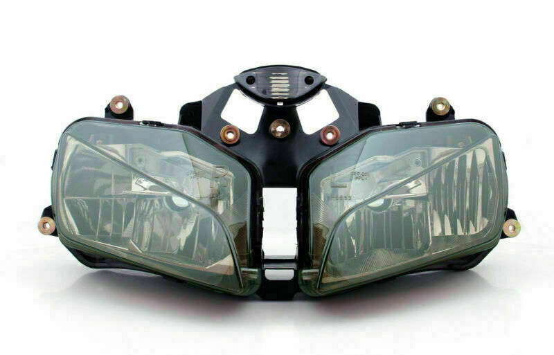 Headlamp Headlight Guard Protector Grill Smoke For Honda CBR600RR 2003-2006 Generic