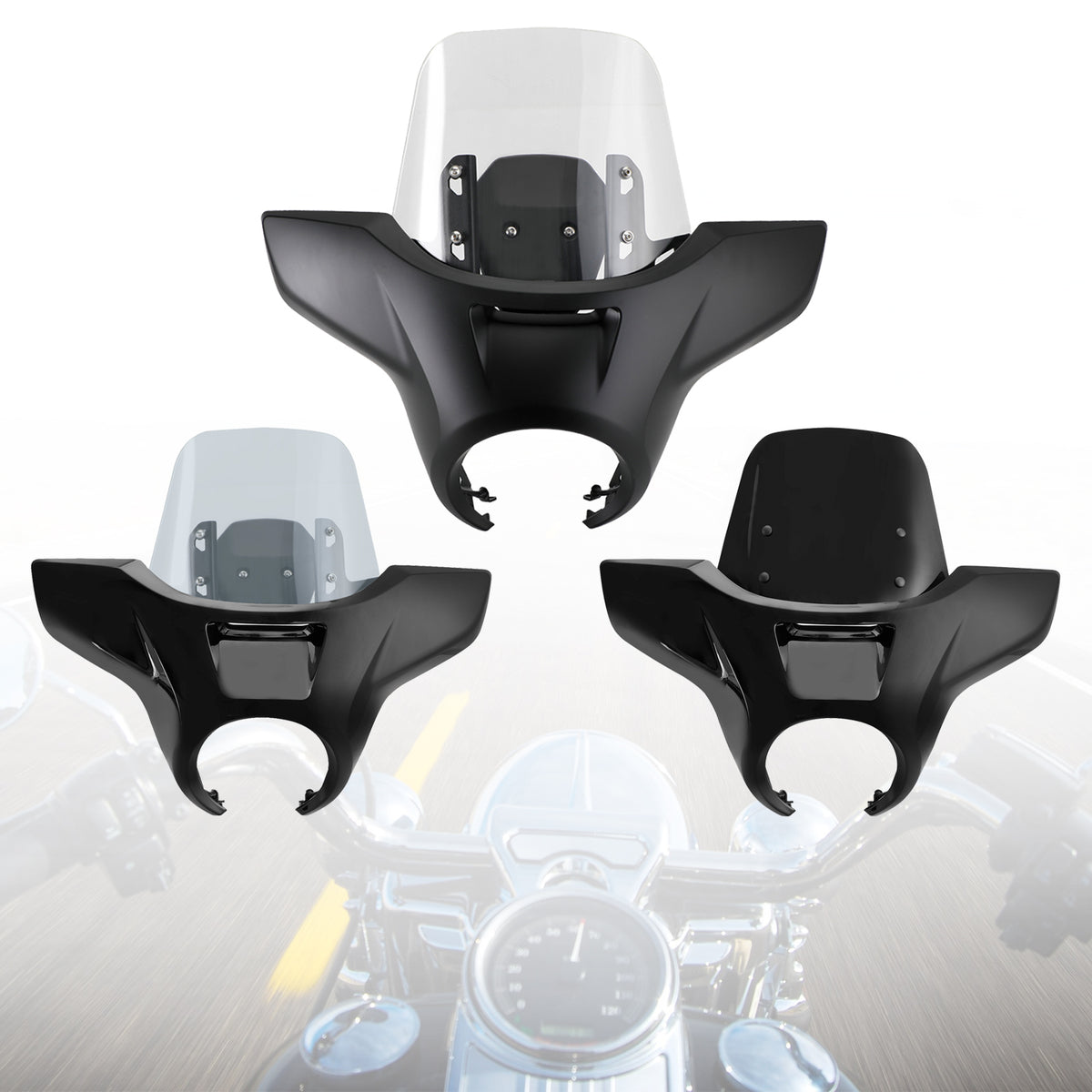ABS-Motorrad-Windschutzscheibe, passend für Honda CM1100 2021–2022
