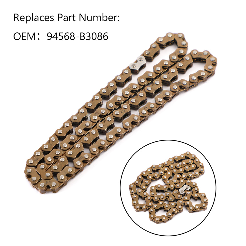 Chaîne d'entraînement de distribution pour Yamaha Ttr110 Ttr110E Ttr 110 110E 08-21 générique