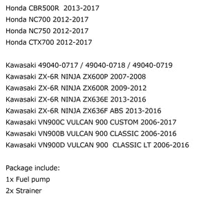 Pompa del carburante per Honda CB500F CBR 500R 600R CRF250 NC750 CRF1000 Africa Twin