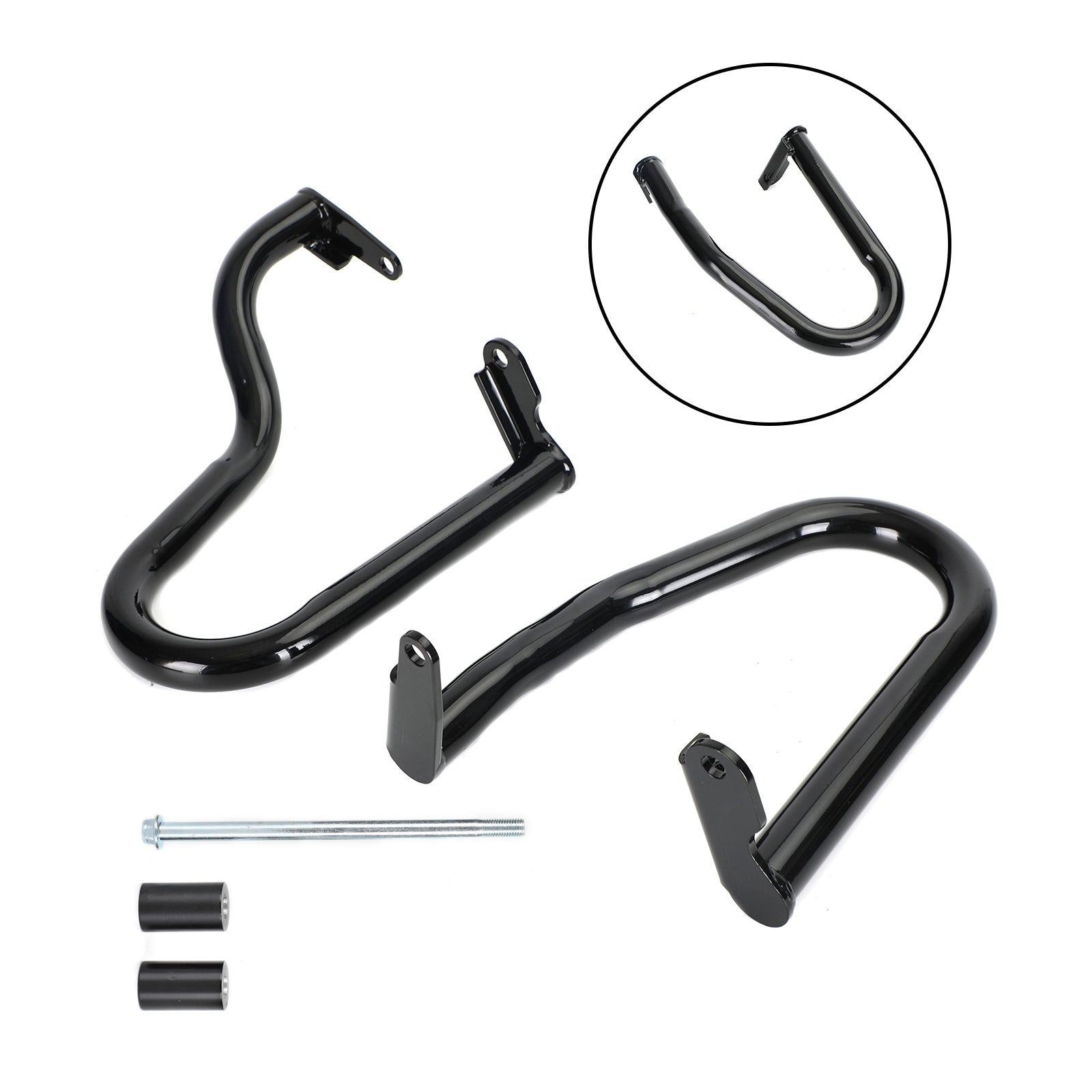 Black Engine Guards Frame Crash Bars Steel Fits For Honda Cm 1100 Cmx 1100 21 Generic