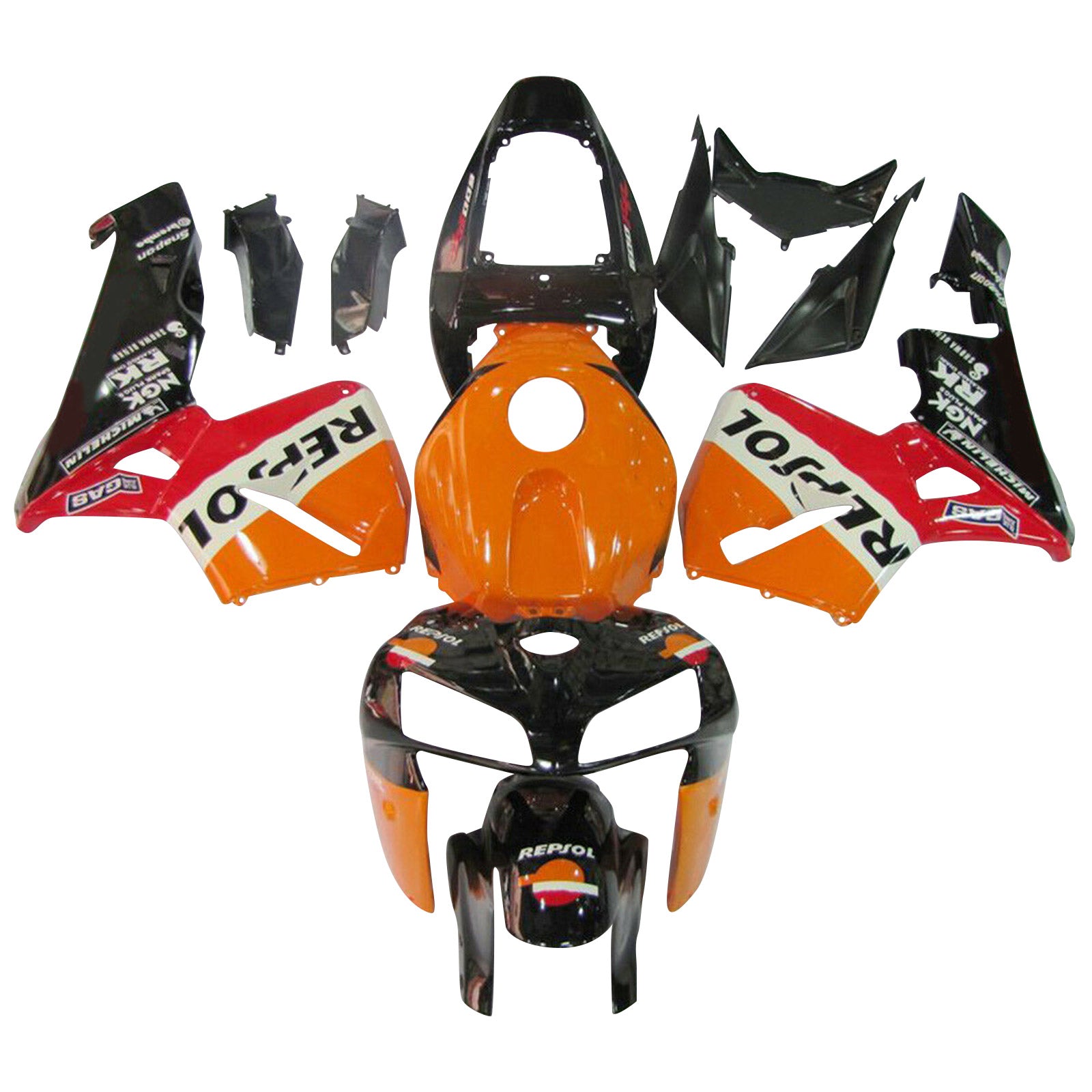 Kit de carénage Amotopart 2005 2006 Honda Repsol CBR600RR