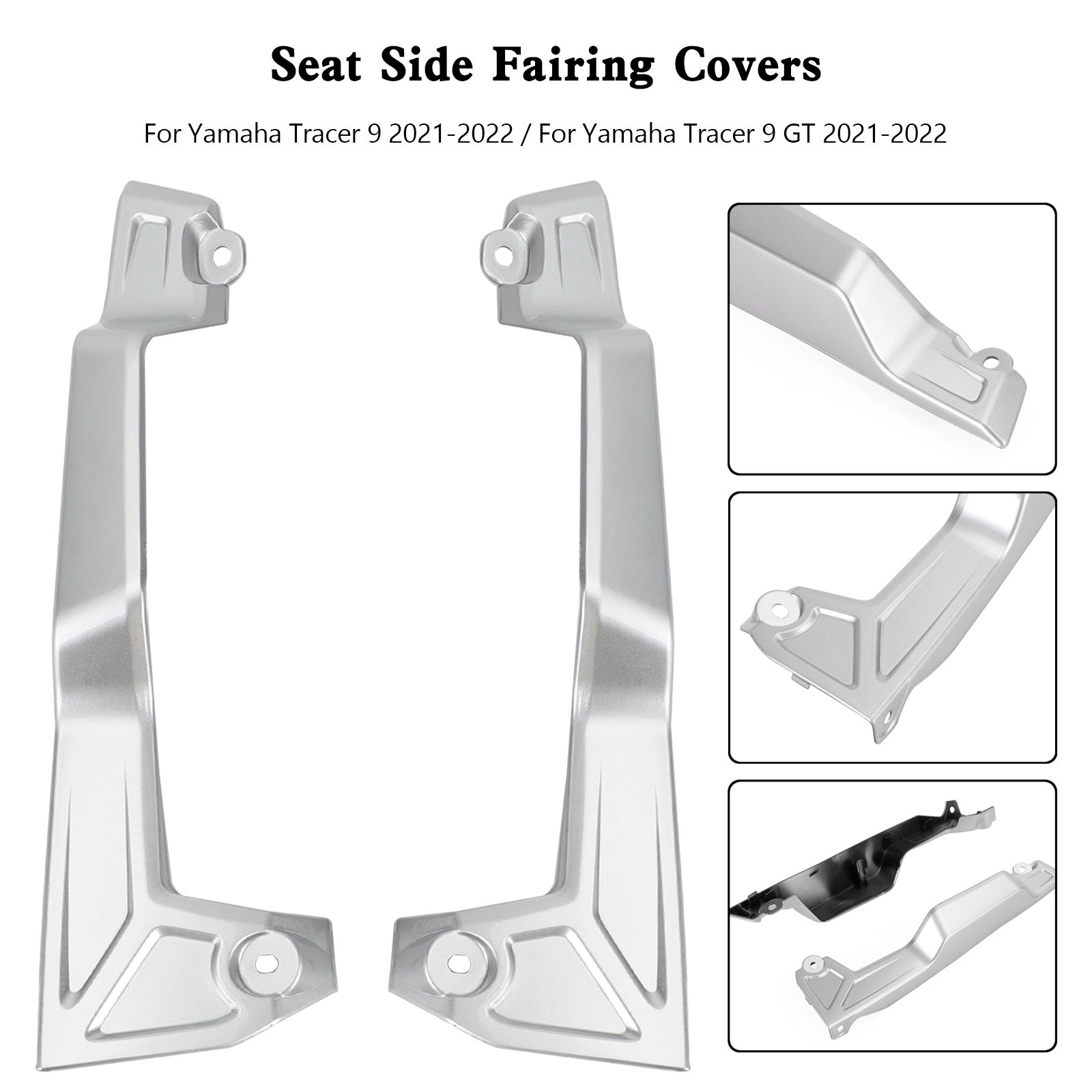 Rear Tail Seat Side Fairing Covers For Yamaha Tracer 9 GT 2021-2022