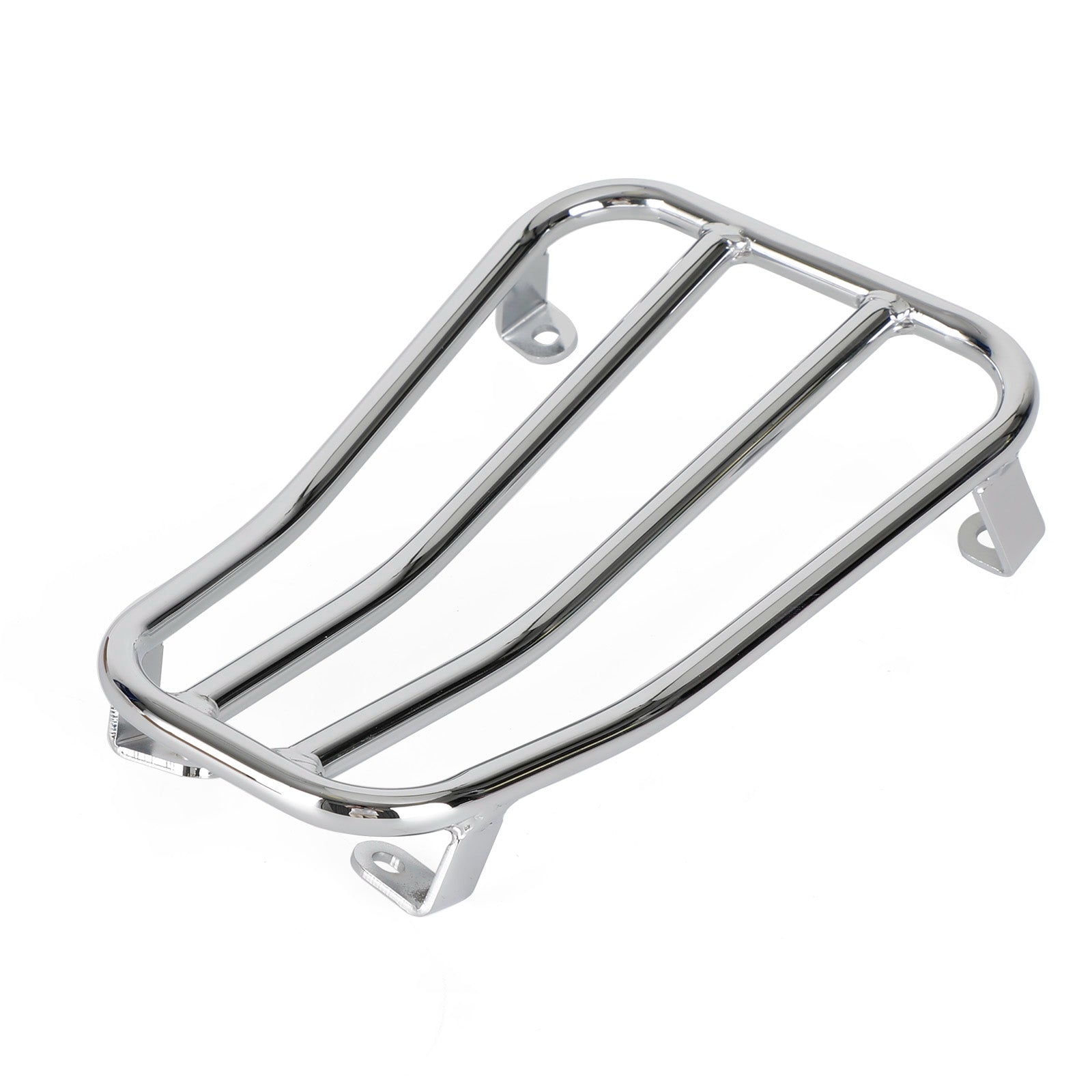 Chrome-Plated Floor Board Luggage Carry Support Rack For VESPA GTS GTV GTL GT