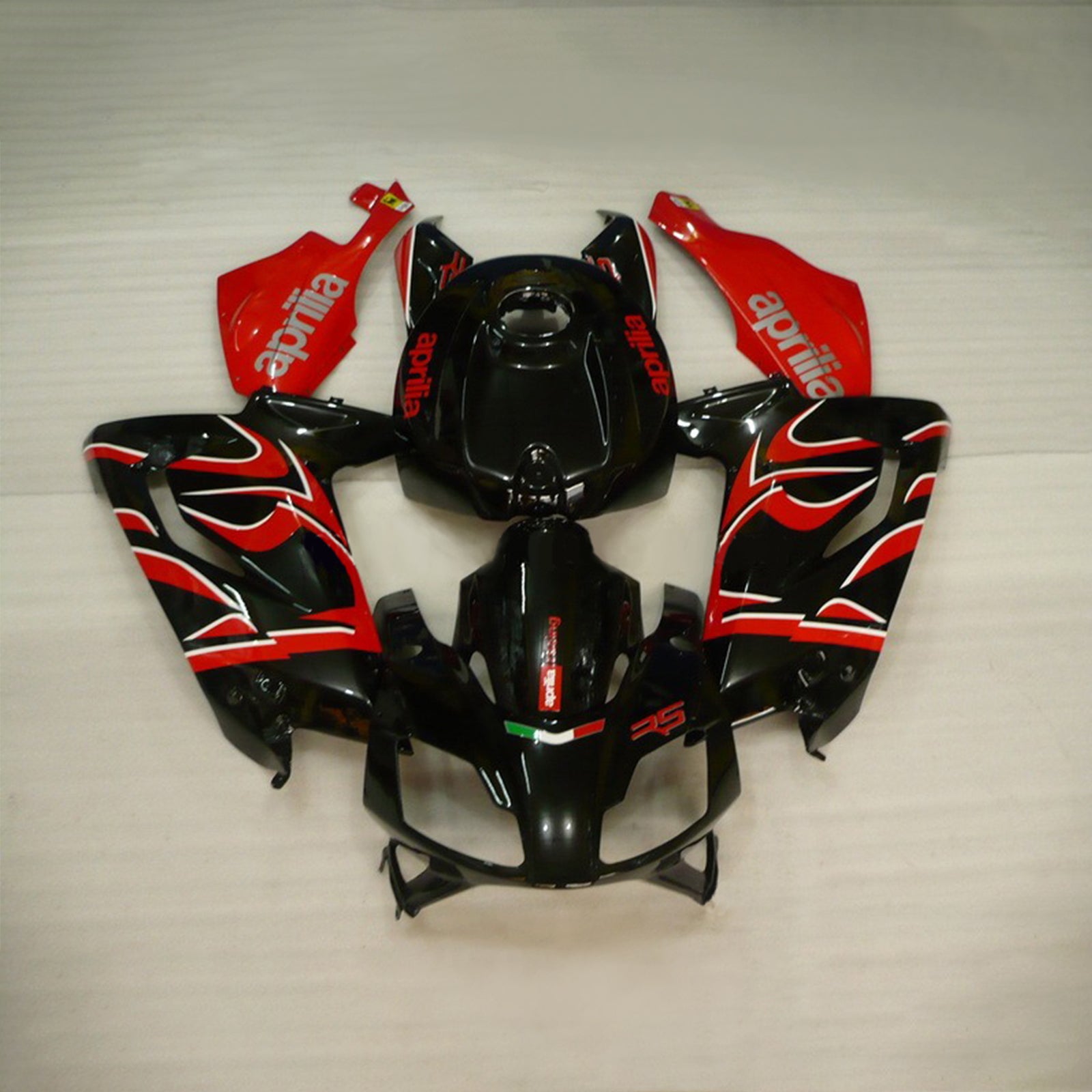 Amotopart Aprilia 2006-2011 RS125 Red&Black Fairing Kit