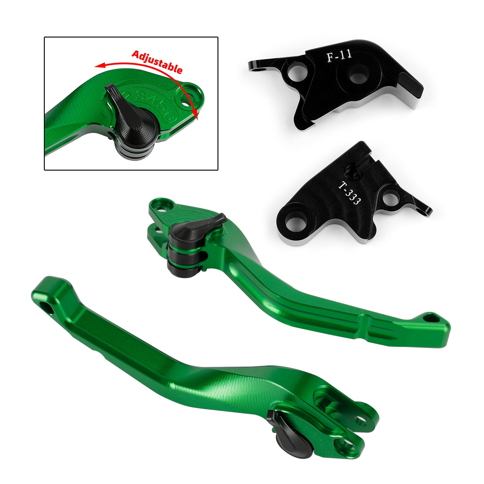 Palanca de freno de embrague corta CNC apta para DAYTONA 675 R SPEED TRIPLE 1050