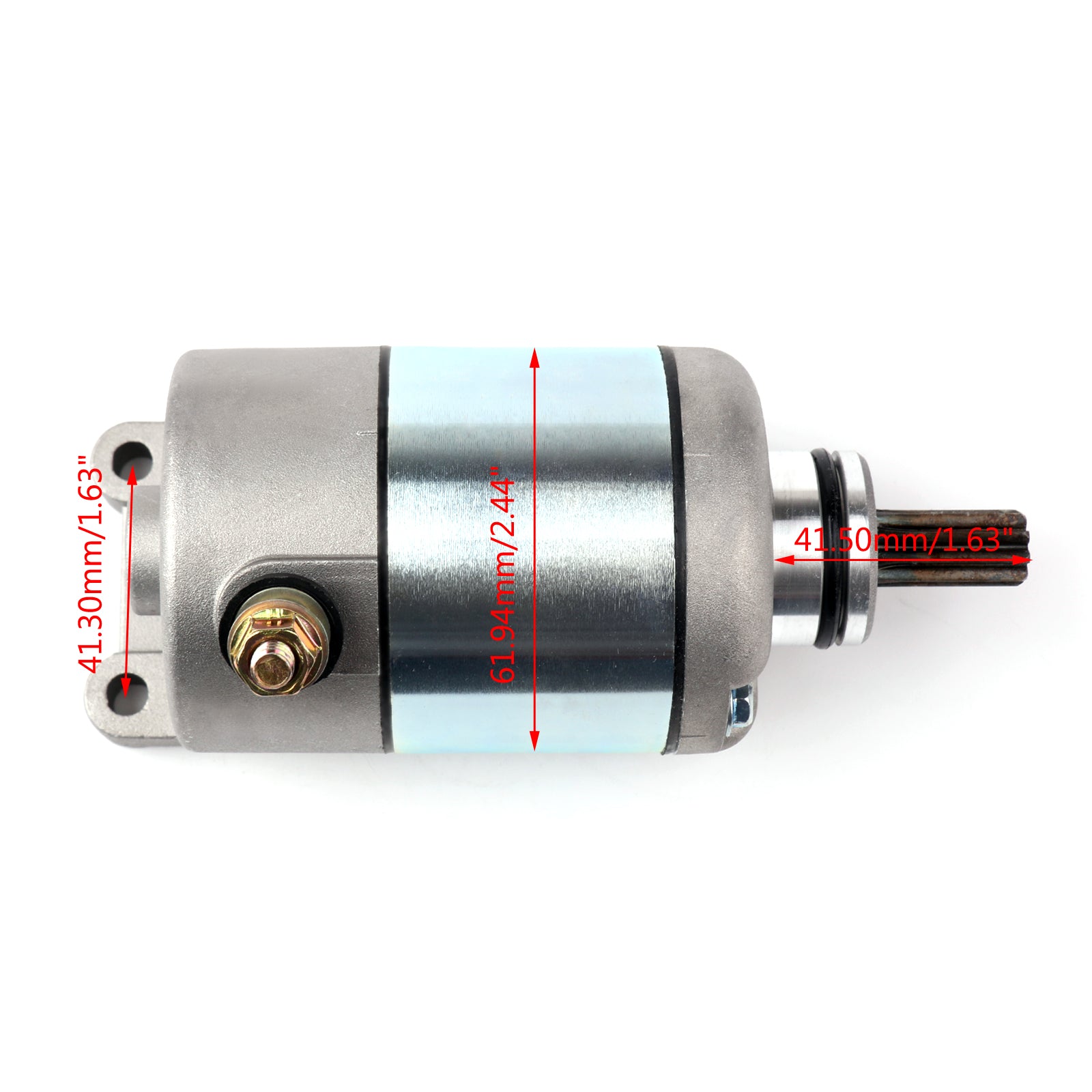 Kawasaki Starter Motor 21163-0058 21163-0043 Fit For Kawasaki KLX125S KLX140S KLX150S 2008-2018 Silver