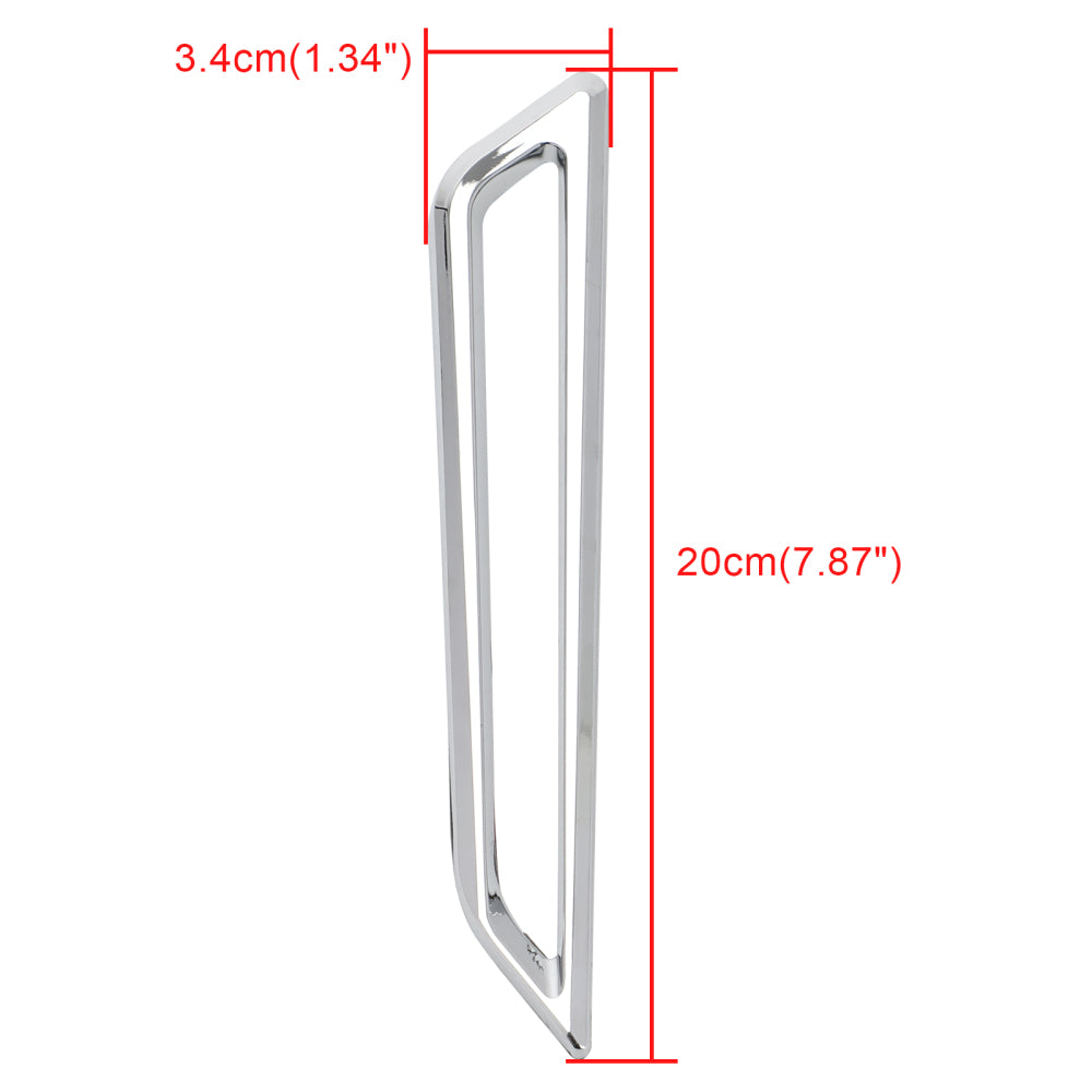 Étui de garniture de feu arrière latéral chromé, pour HONDA Goldwing GL1800 Tour Airbag 2018 – 2021 générique