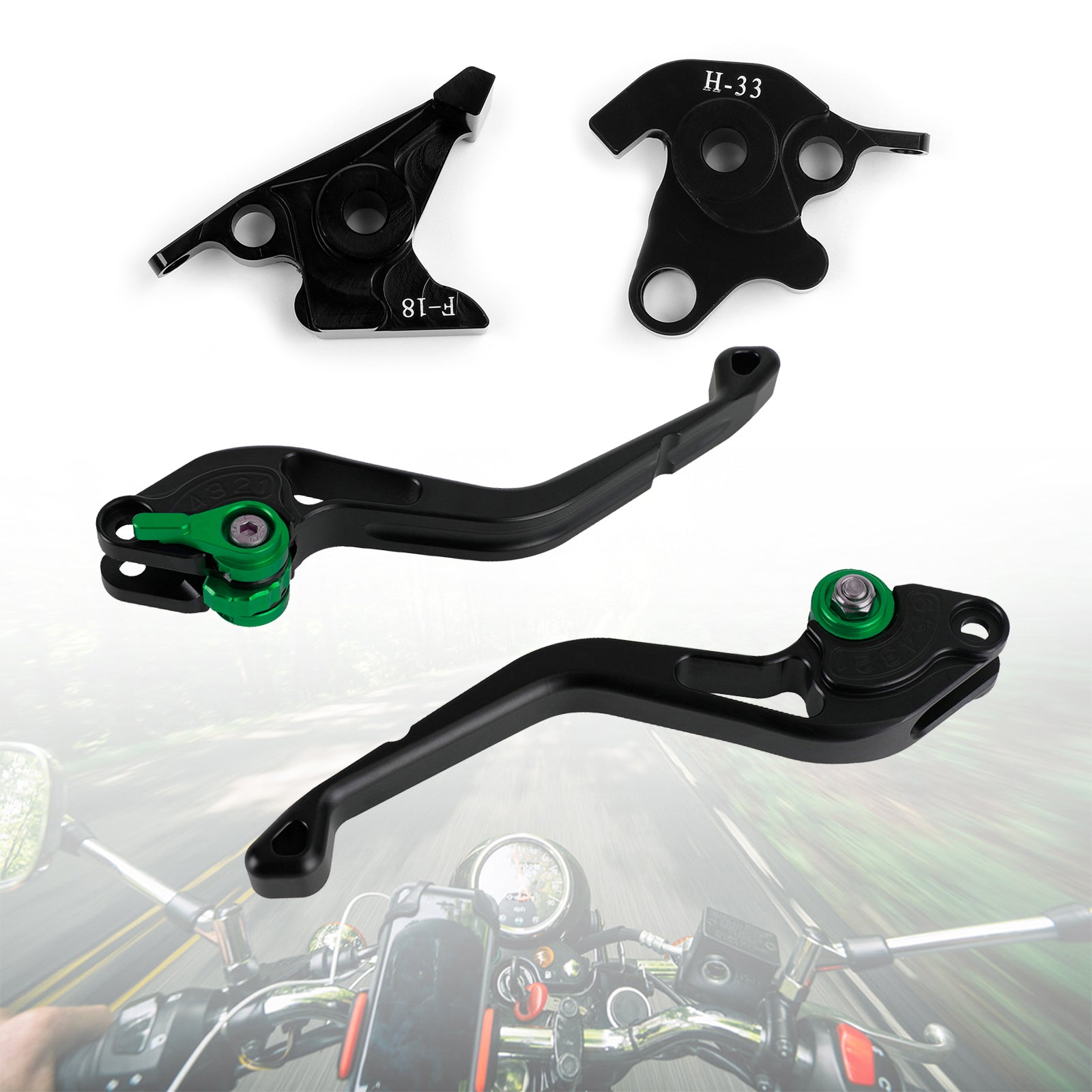 Nueva palanca de freno de embrague corta compatible con Honda CBF1000/A VFR1200/F CB1100/GIO