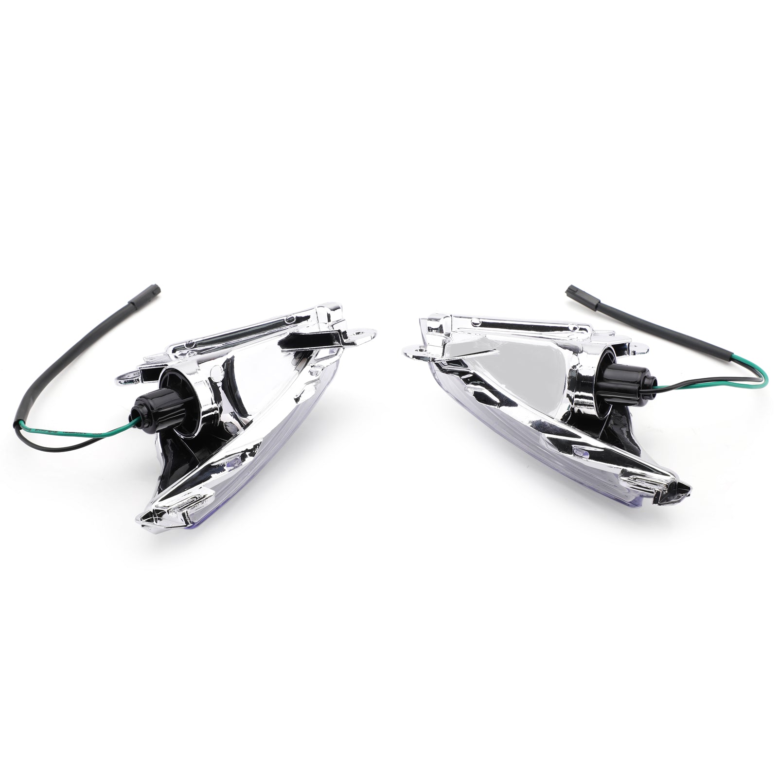 Front Turn Signals Lens For ZX 14R 10R 6R 636 Ninja 650F Clear