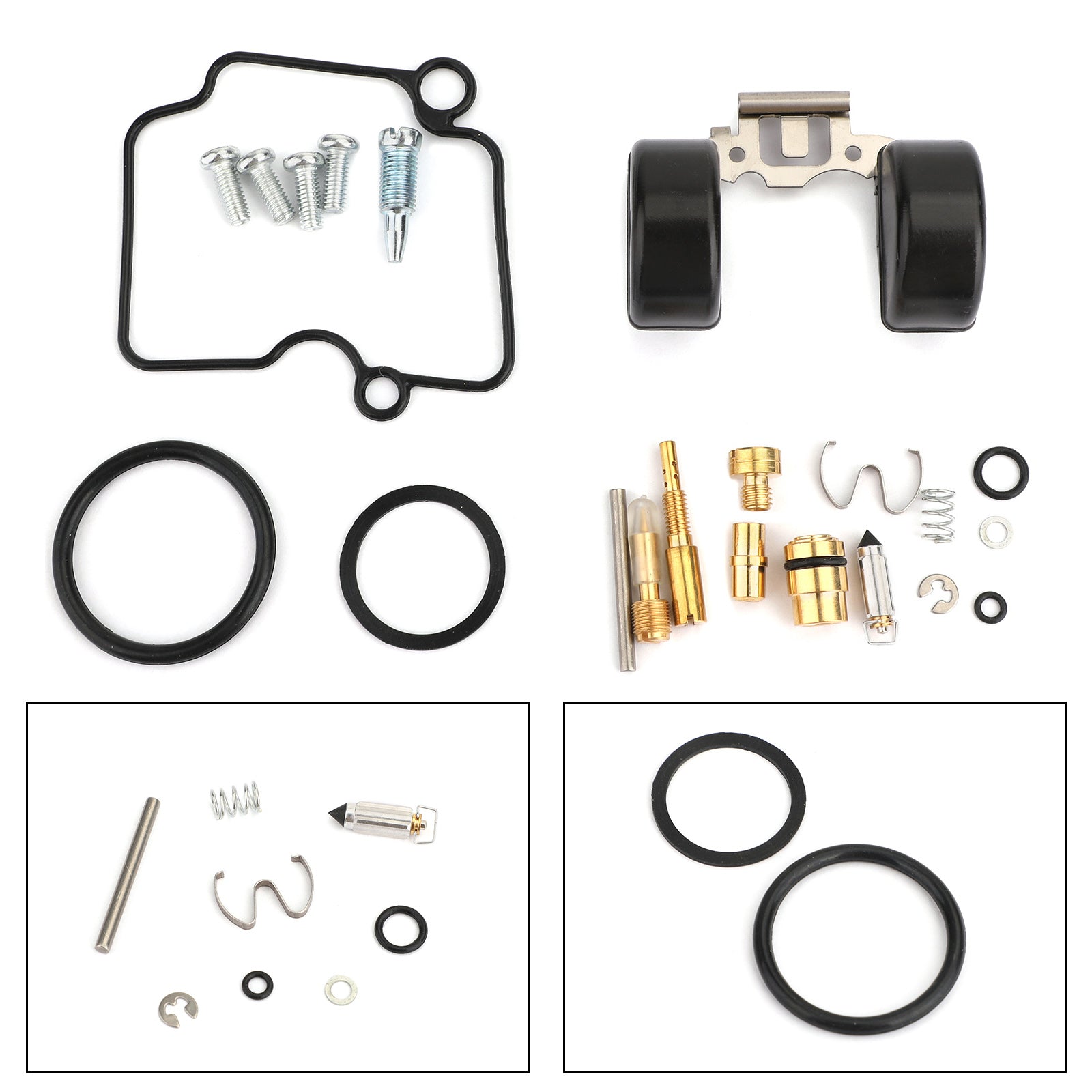 Kit de réparation de carburateur de moto pour Yamaha YBR125 JYM125 pour carburateur VM22