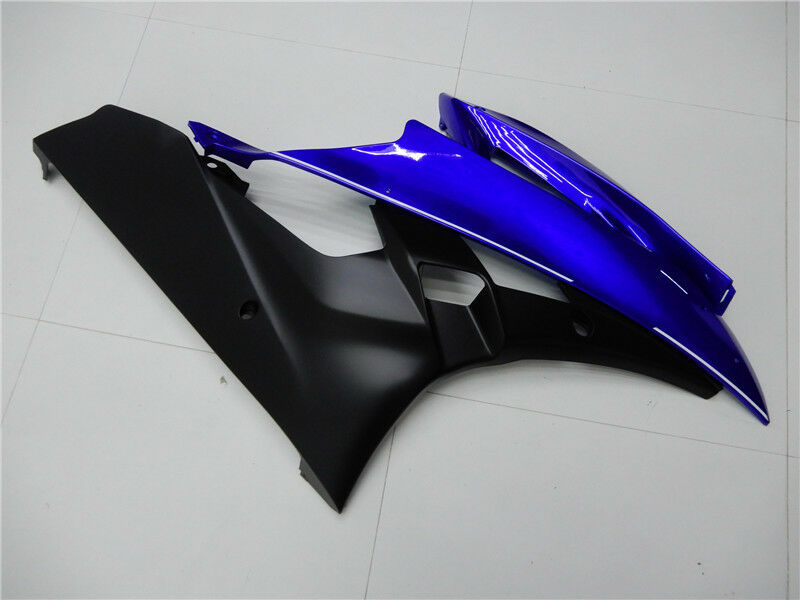 Amotopart 2006-2007 Yamaha YZF-R6 Fairing Blue Black Fairing Kit