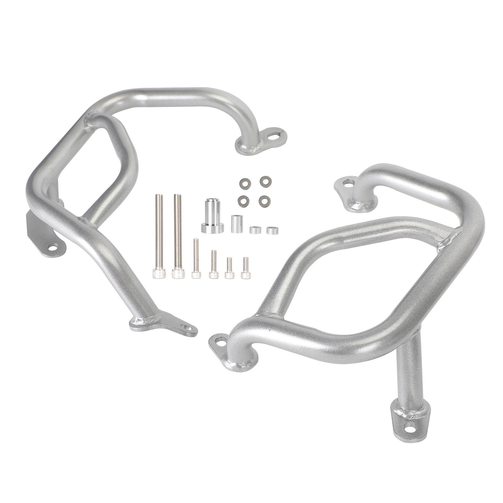 Lower Engine Guard Frame Crash Bar Steel Fit For Bmw F900Xr F 900Xr 20-22 Silver Generic