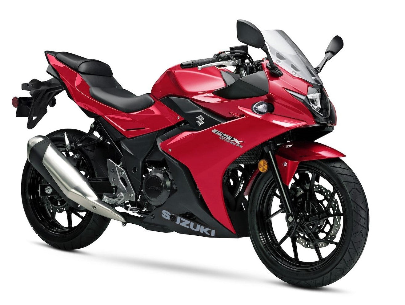 Amotopart 2017-2020 Suzuki GSX250R Kit de carenado rojo