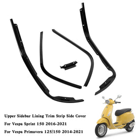 Upper Sidebar Lining Trim Strip Side Cover For Sprint 150 Primavera 125 150
