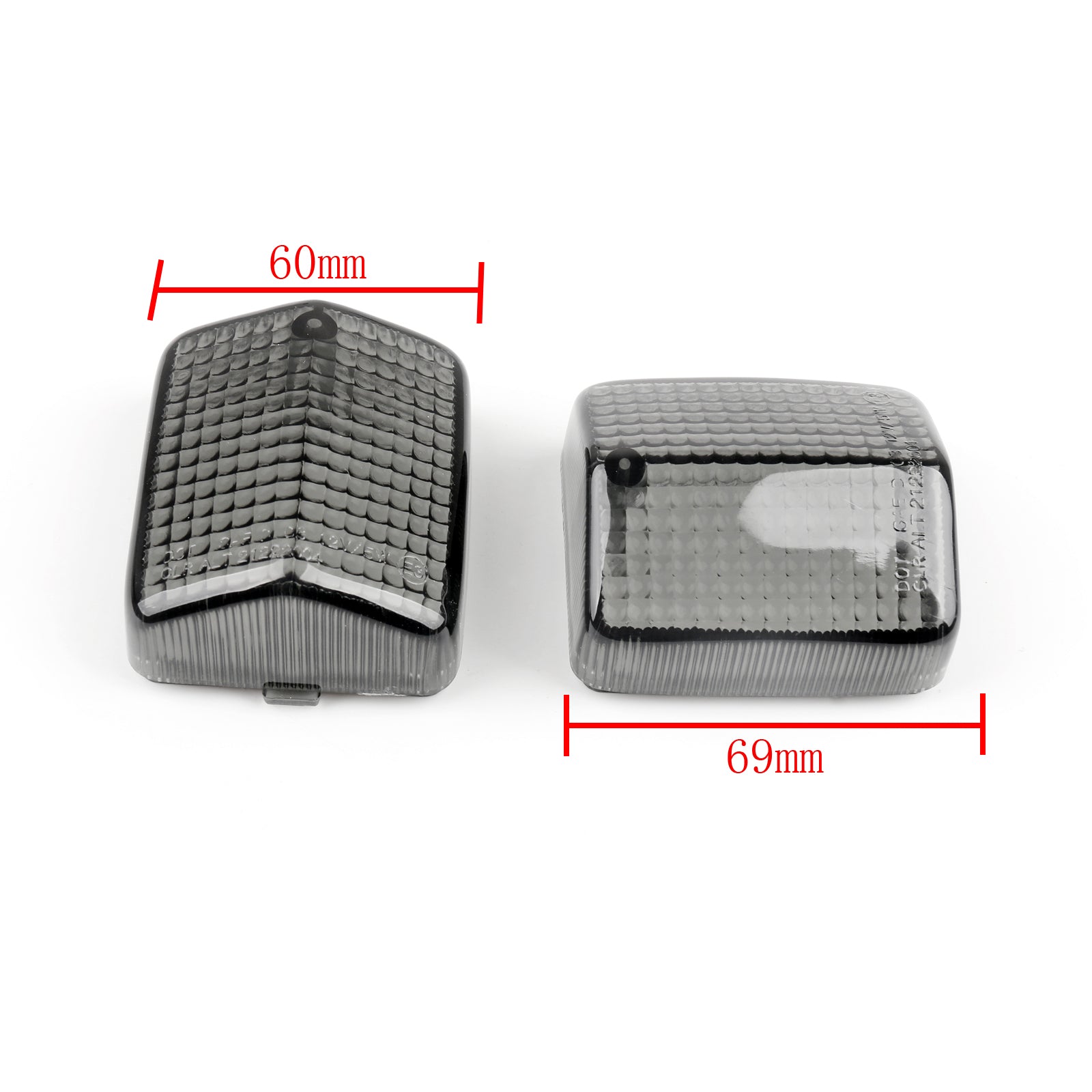 Rear Turn Signals Light Lenses For HONDA CBR600 F2 F3 1991-1996 CBR1000 87-91 B