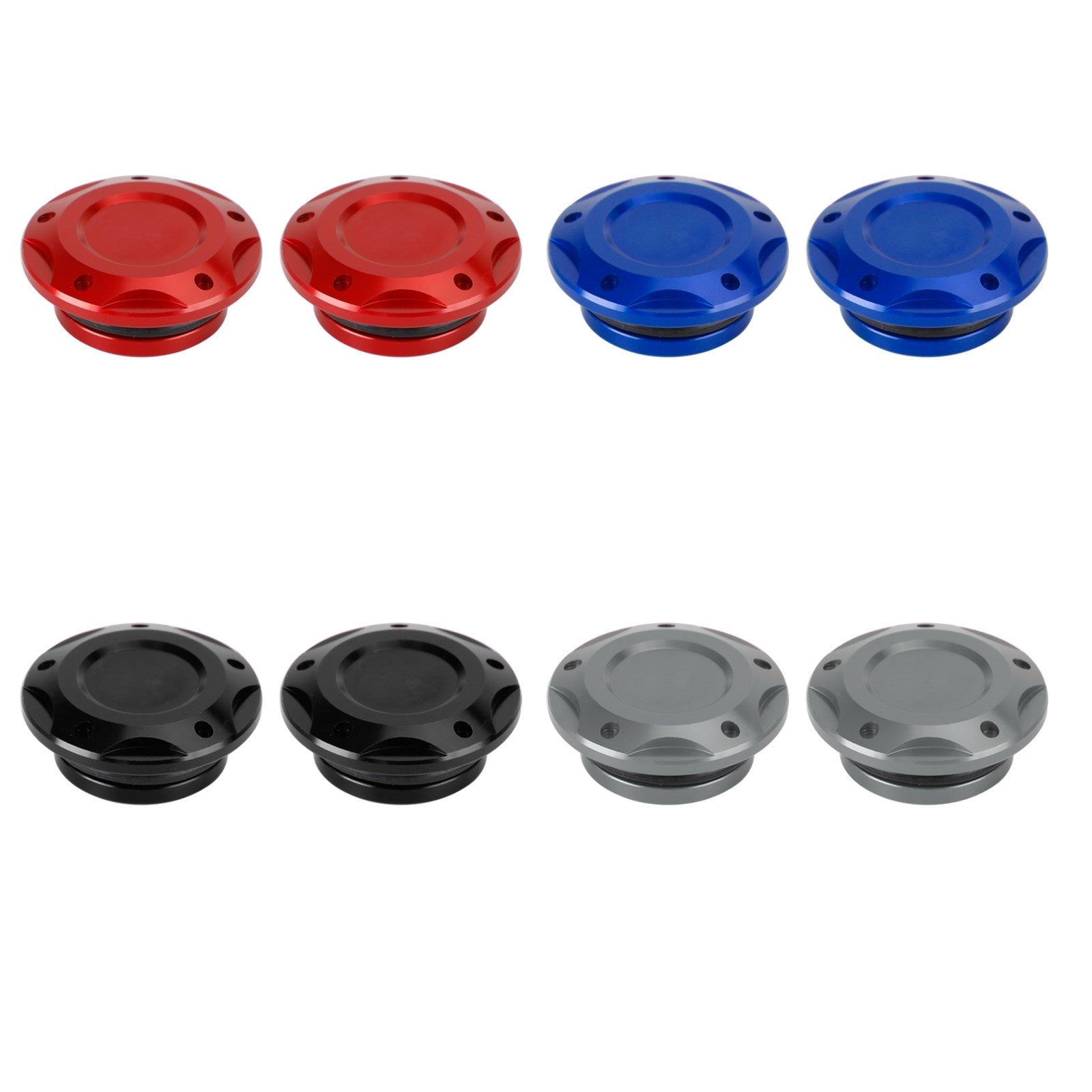 Aluminum Black Frame Hole Caps Plug Cover For Yamaha YZF-R3 R3 R25 MT03 MT25