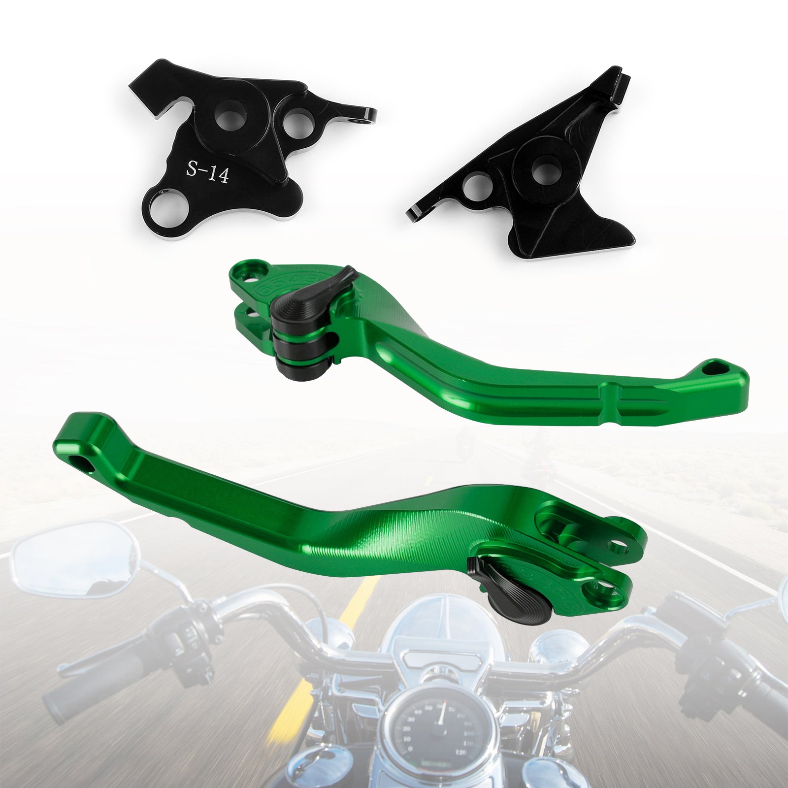 CNC Short Clutch Brake Lever fit for Suzuki HAYABUSA/GSXR1300 2008-2017