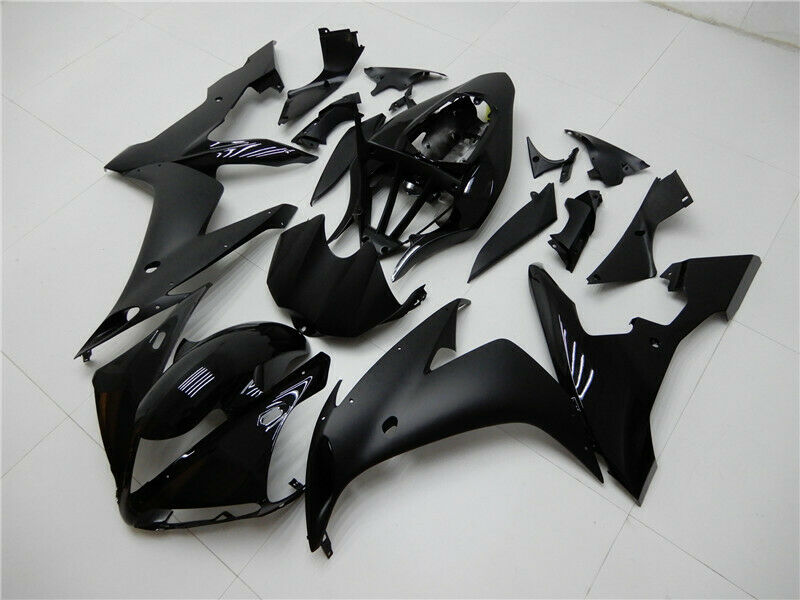 Amotopart 2004-2006 ヤマハ YZF R1 フェアリング グロスマットブラック フェアリングキット