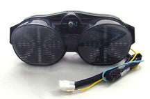 Integrierte LED-Rücklicht-Blinker für Yamaha YZF 600 R6 2001–2002, transparent