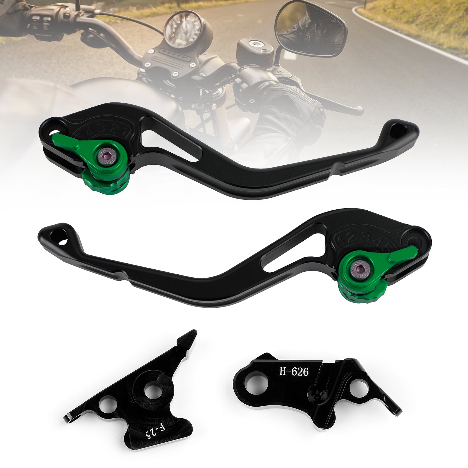 NEW Short Clutch Brake Lever fit for Honda GROM CBR250R CBR300R CBR500R