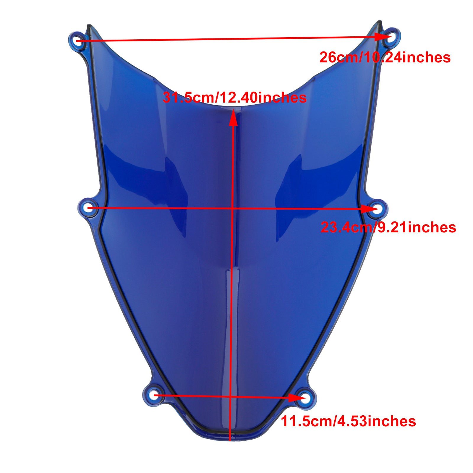 Parabrisas de motocicleta ABS CBR1000RR-R 2020-2023 Honda