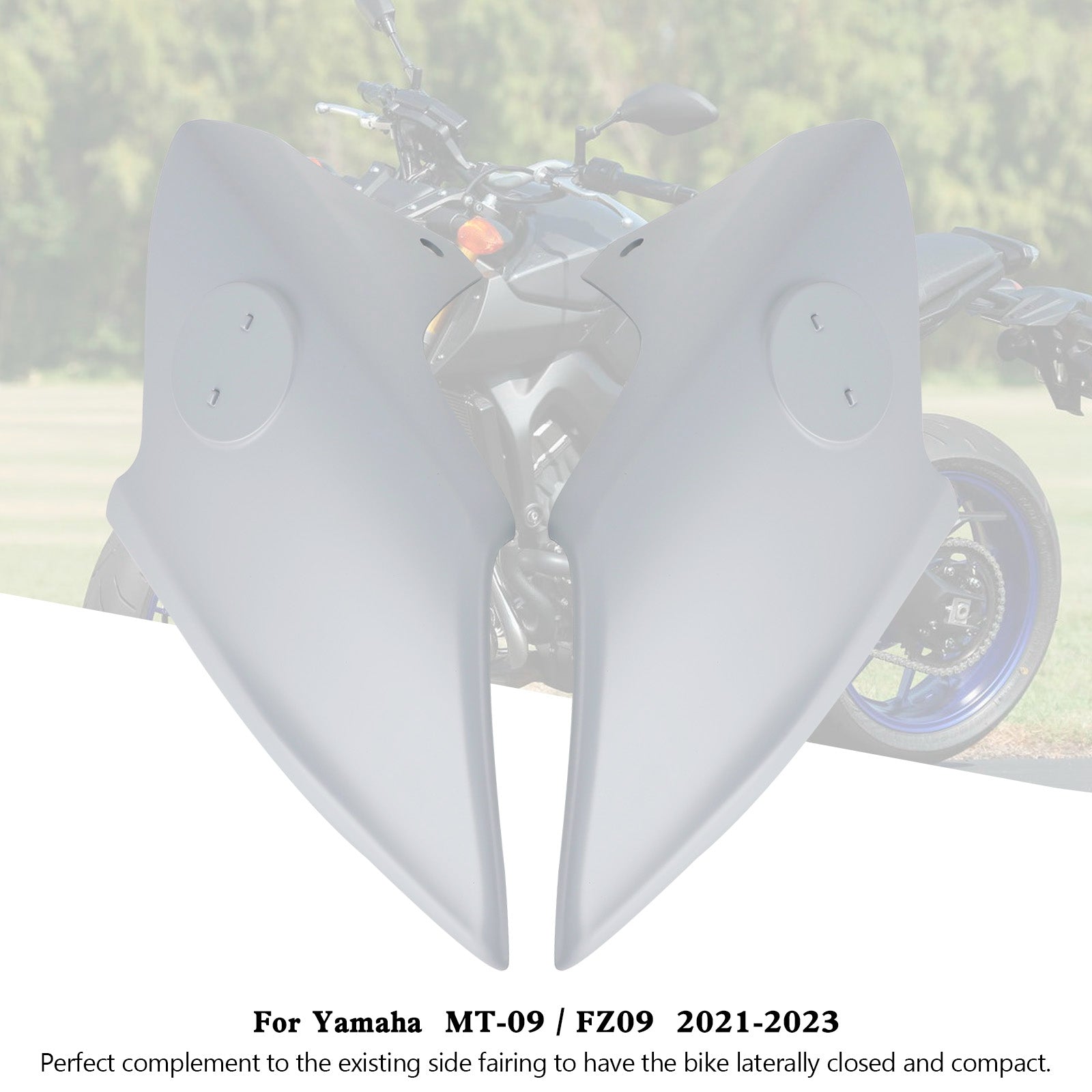 Coperture della presa d'aria Pannello laterale del serbatoio Carena per Yamaha MT-09 FZ09 2021-2023