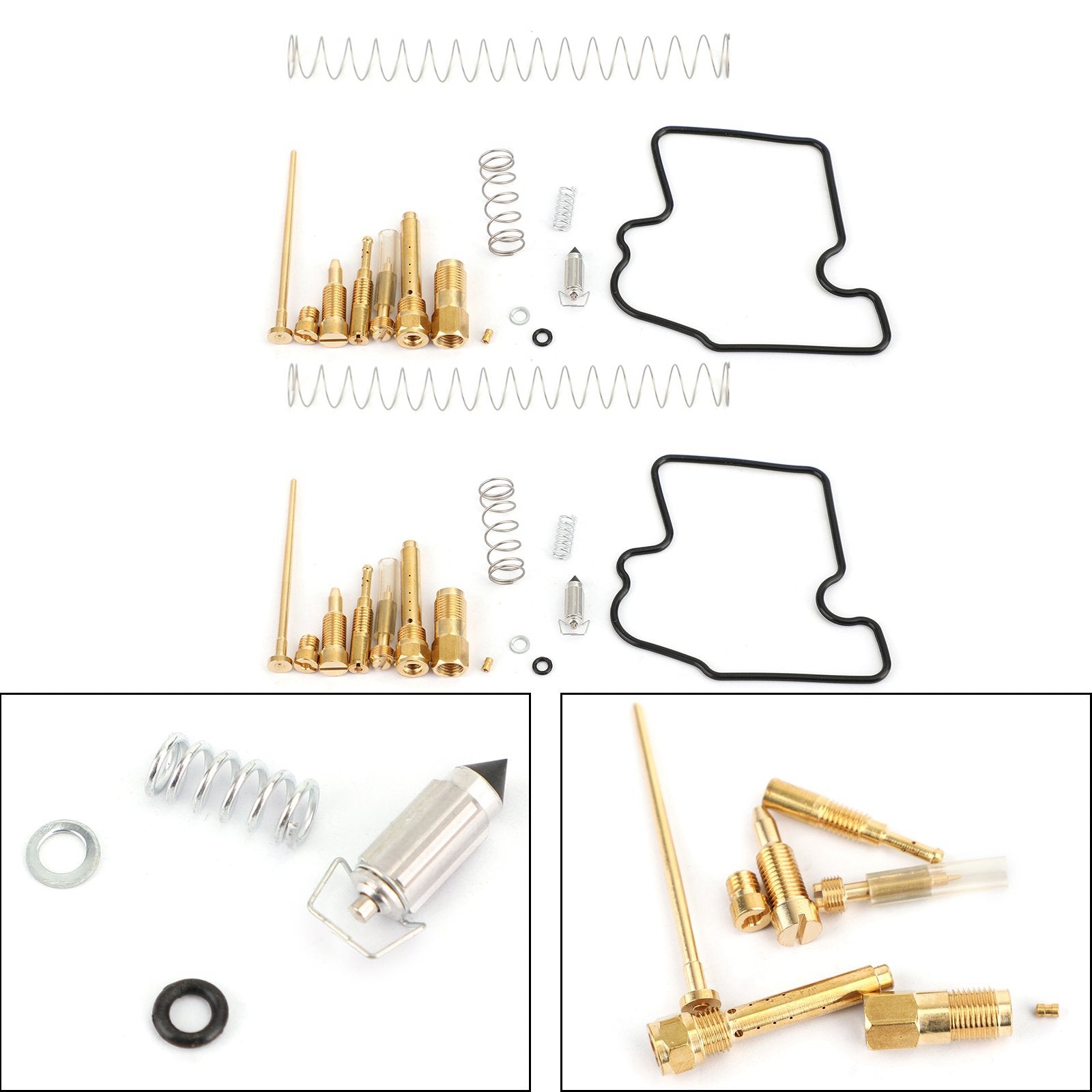 Carburetor Repair Rebuild Kit for Kawasaki KVF750 Brute Force 2005-2007