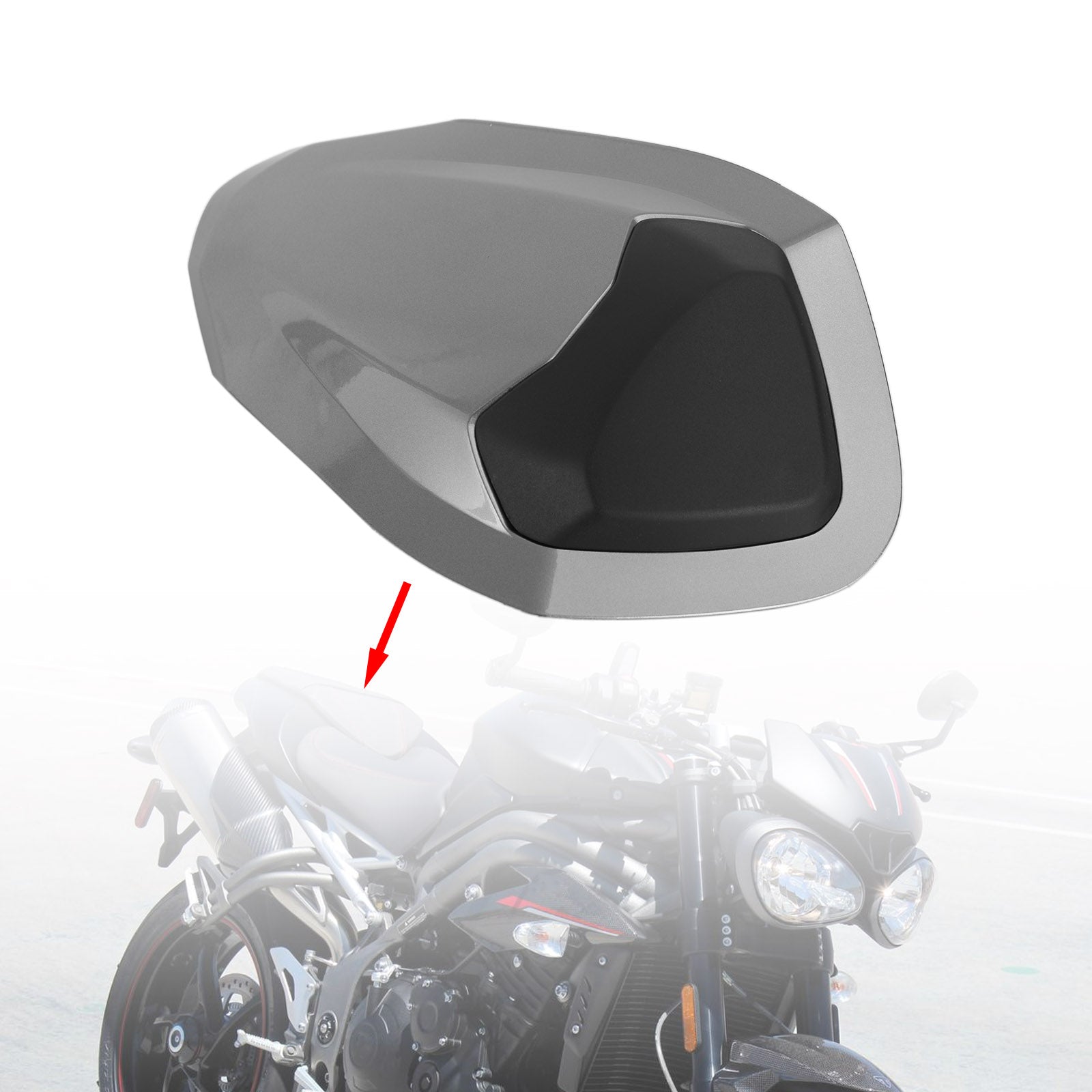 Rücksitzverkleidungsabdeckung für Street Triple RS 765 2017-2019 Generic