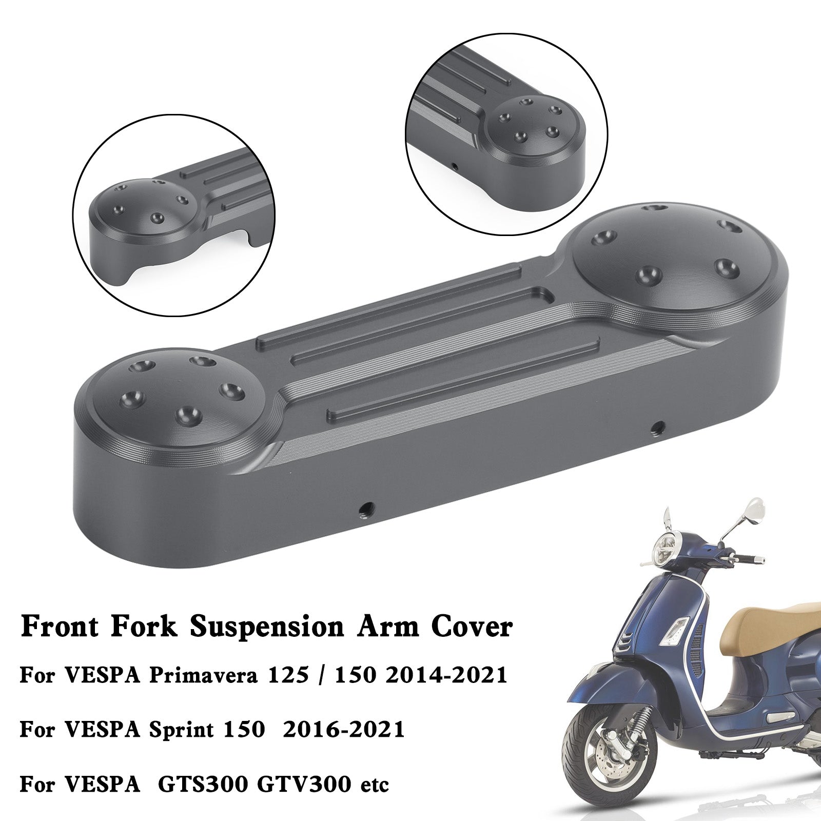 Front Fork Suspension Arm Cover For VESPA Primavera GTS Sprint 150 250 300