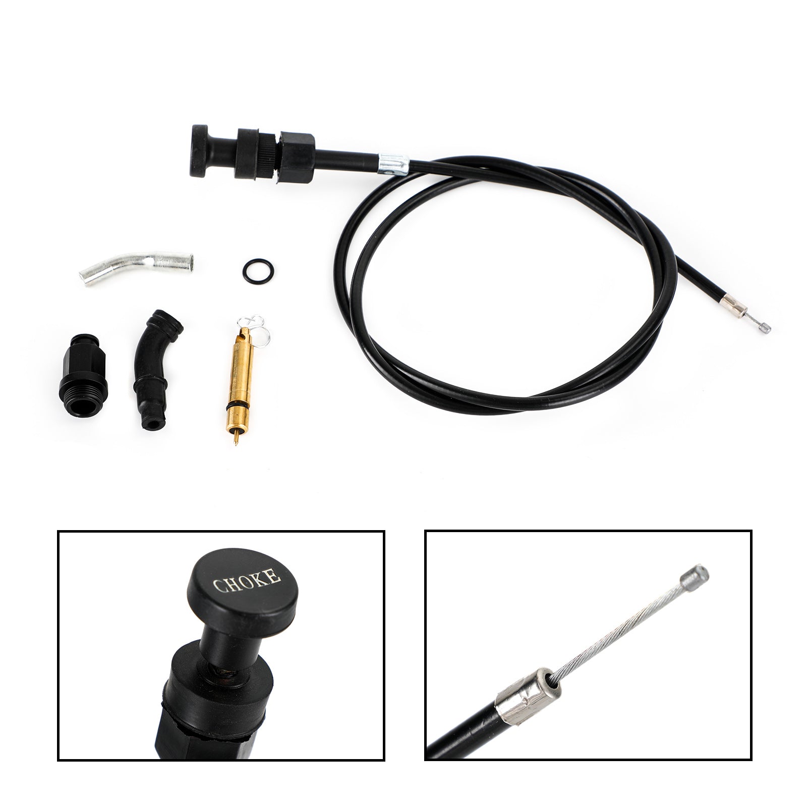 Carburetor Choke Cable Plunger Kit fit for Honda Rancher TRX350 FM TM TE 00-06 Generic