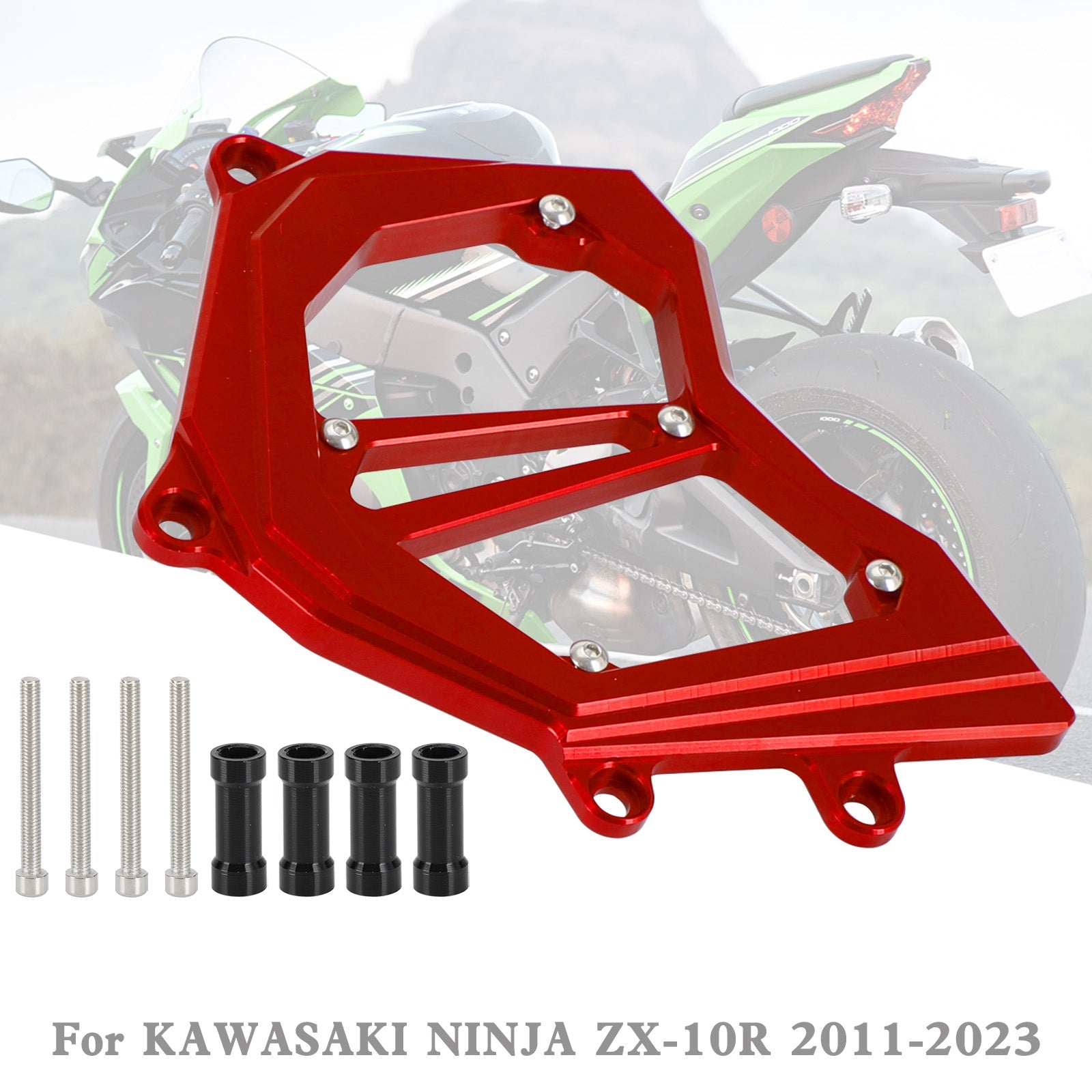 Front Sprocket Cover Chain Guard For KAWASAKI Ninja ZX-10R ZX10R 2011-