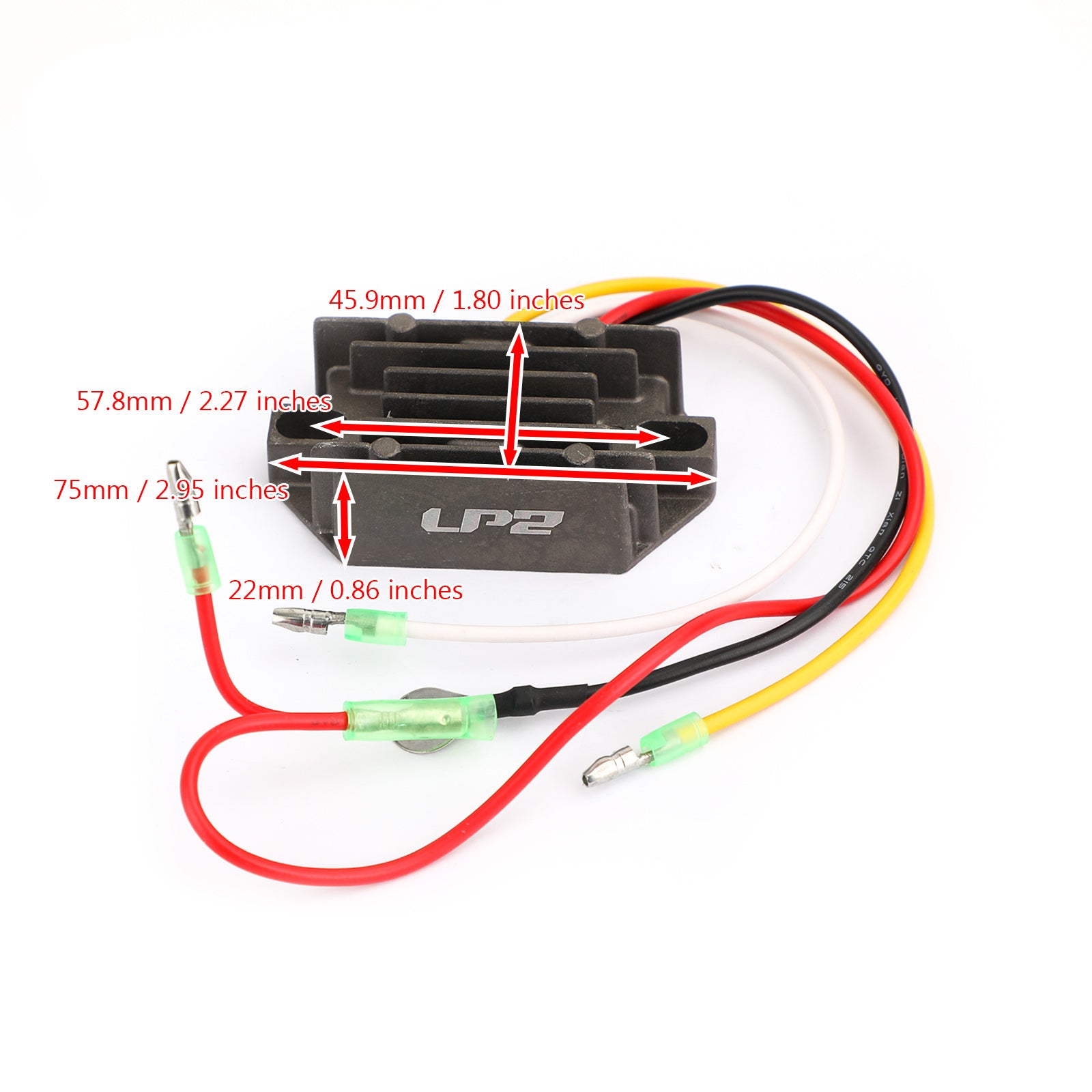 Raddrizzatore regolatore di tensione per Tohatsu M40D M50D M60B M70B M90A 2002-2005 Generico