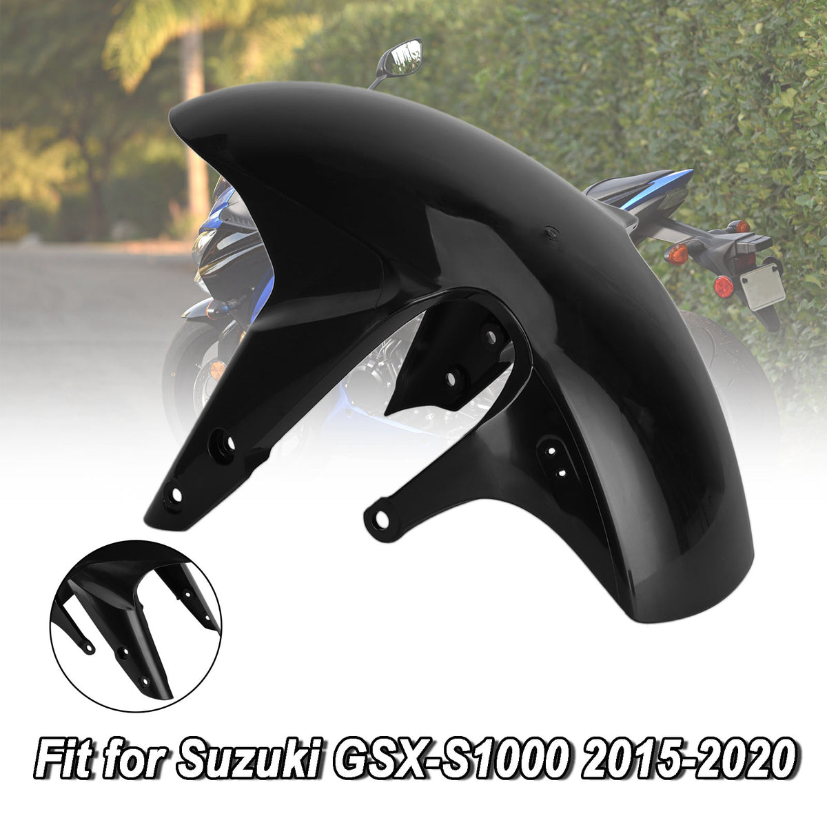 Carenatura parafango parafango anteriore in ABS non verniciato per Suzuki GSX-S 1000 2015-2020