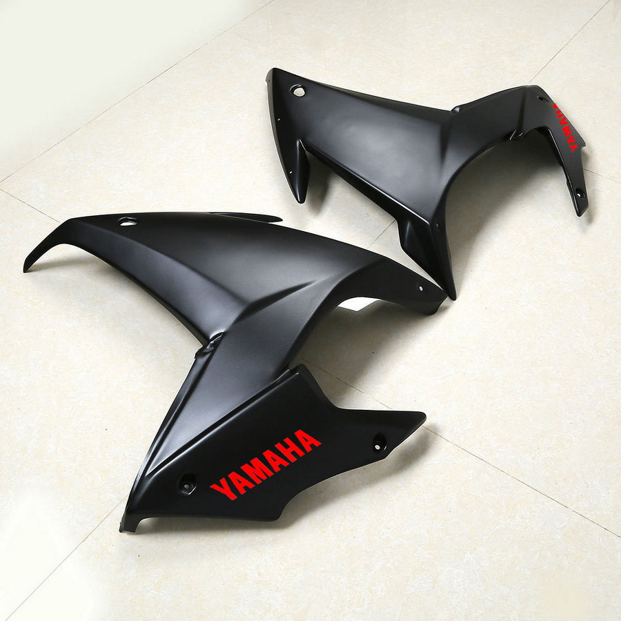 Amotopart 2009-2015 Yamaha FZ6R Black Fairing Kit