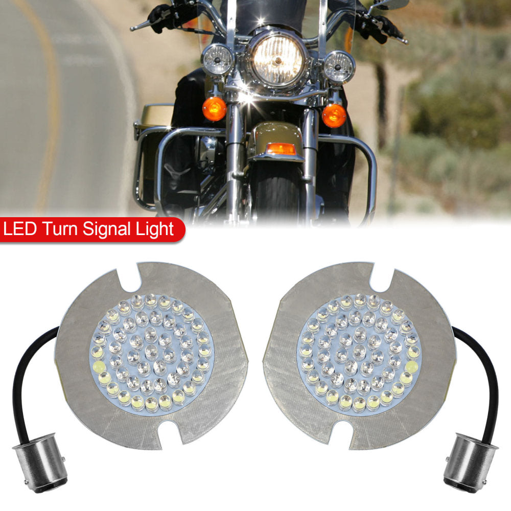 Ampoule de clignotant arrière 1157 LED adaptée à Dyna Touring Electra Glide Road King