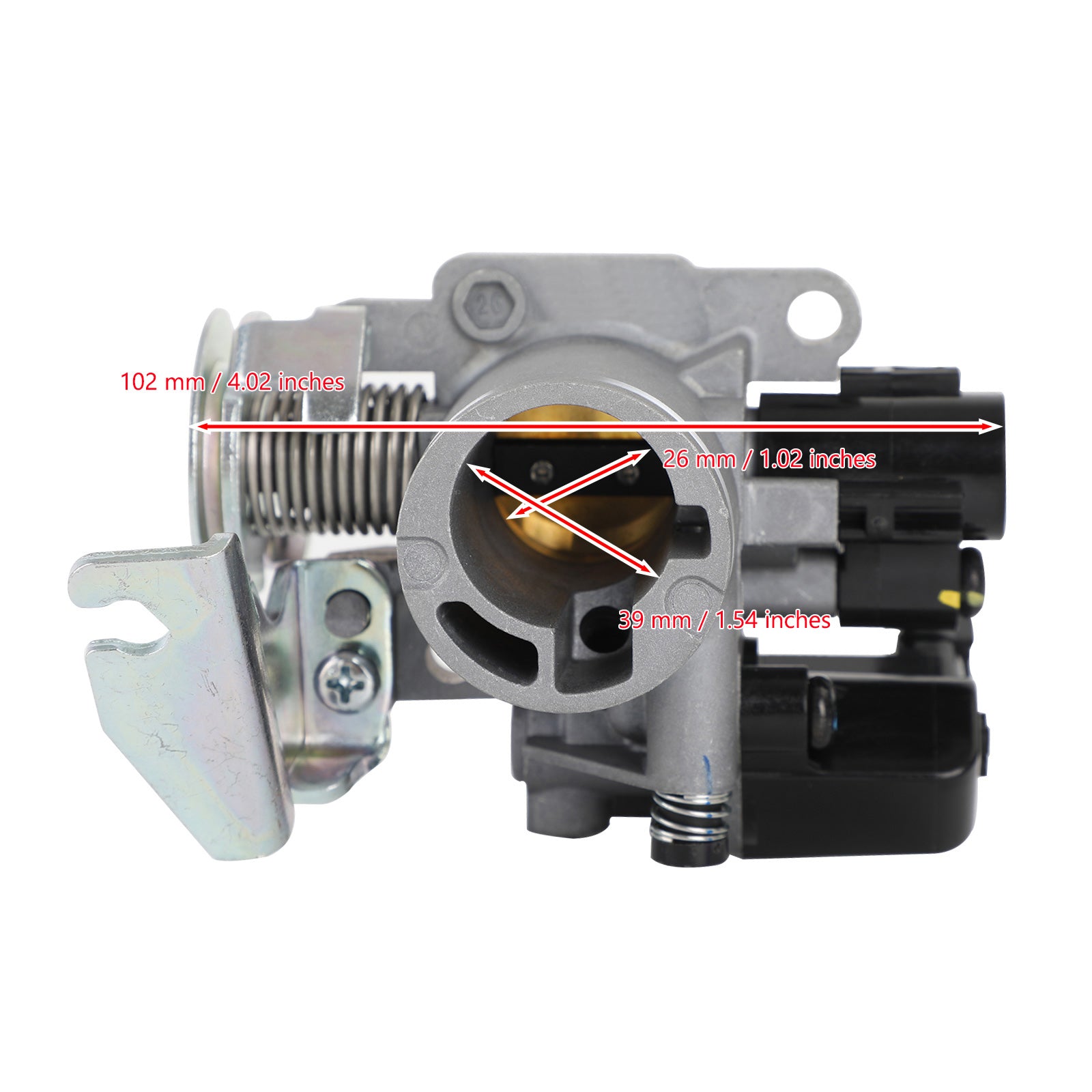 Throttle Body Assembly fit for Honda Vario 125 FI/I Helm-IN 16400-KZR-601 Generic