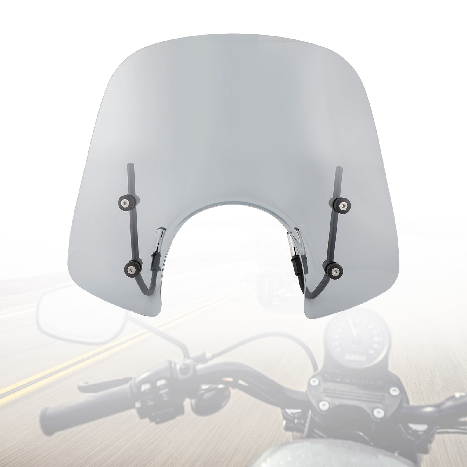 ABS-Motorrad-Windschutzscheibe, passend für Vespa Primavera 150 2014–2021