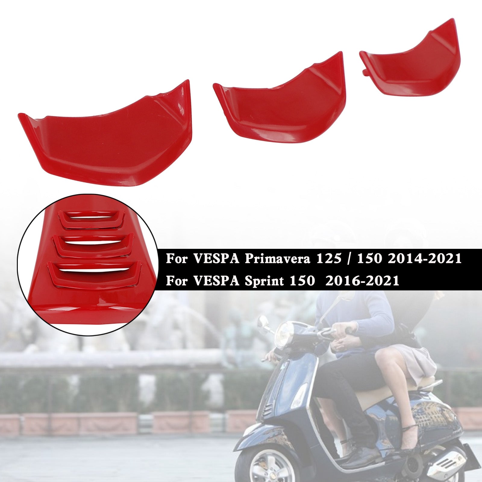 Tapa Bocina Decorativa Delantera para VESPA Sprint Primavera 125/150 2014-2021