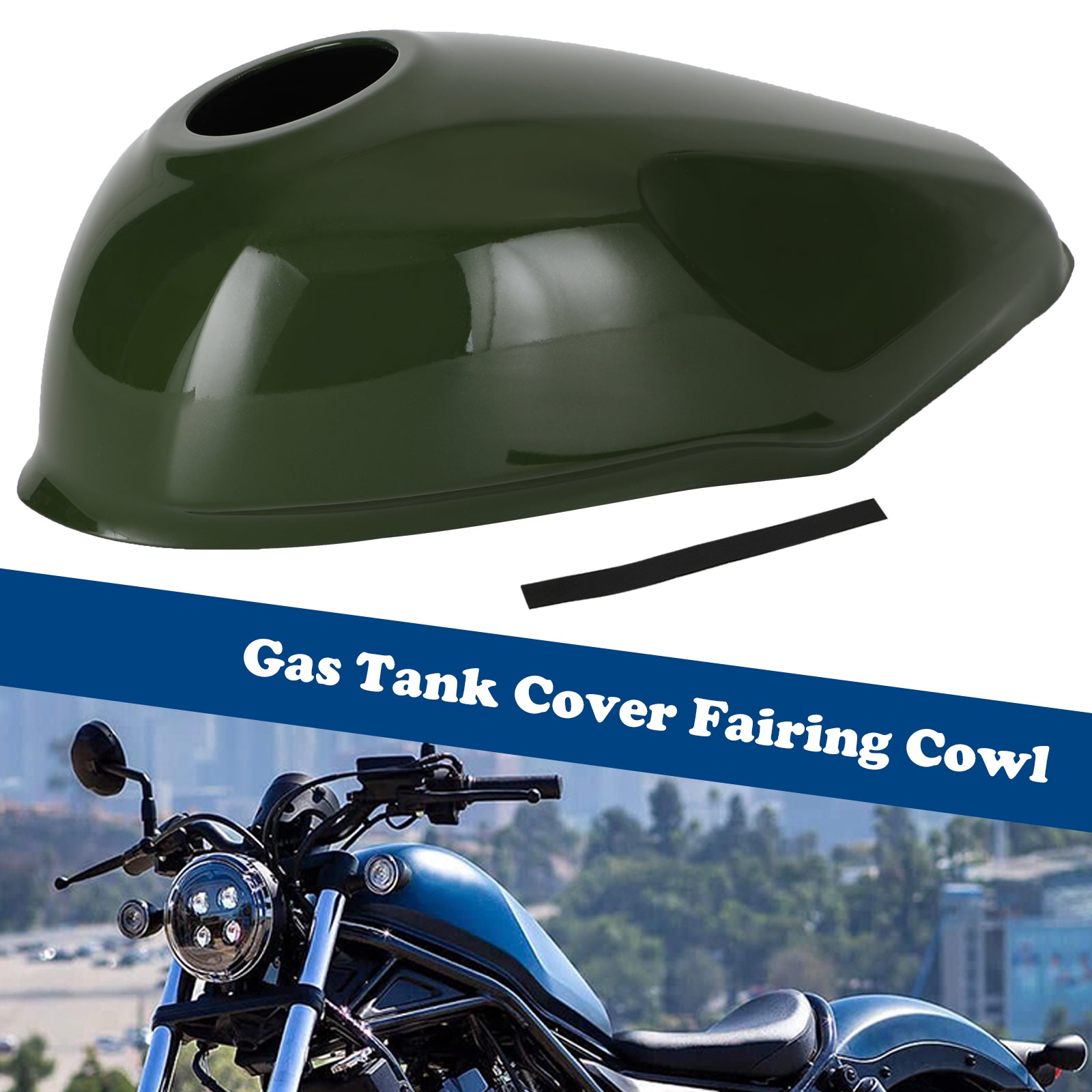 Honda rebel tank shops cover