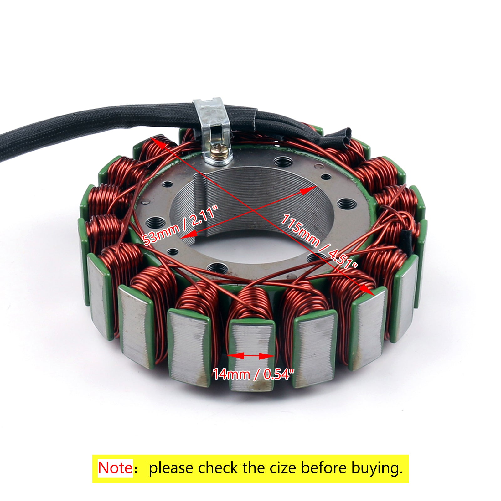 Stator Coil For Honda CX 500 650 VT1100 VT750 Suzuki SV 1000 Mageneto Generator via fedex